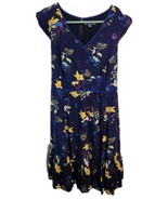 NEW Modcloth Eyes On You Midi Dress Women 2X Floral Dinosaur Print Retro... - $553.98 MXN