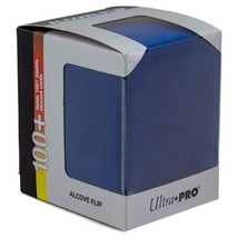 Ultra Pro Deck Box: Alcove Flip: Deluxe: Vivid: Blue - £40.17 GBP