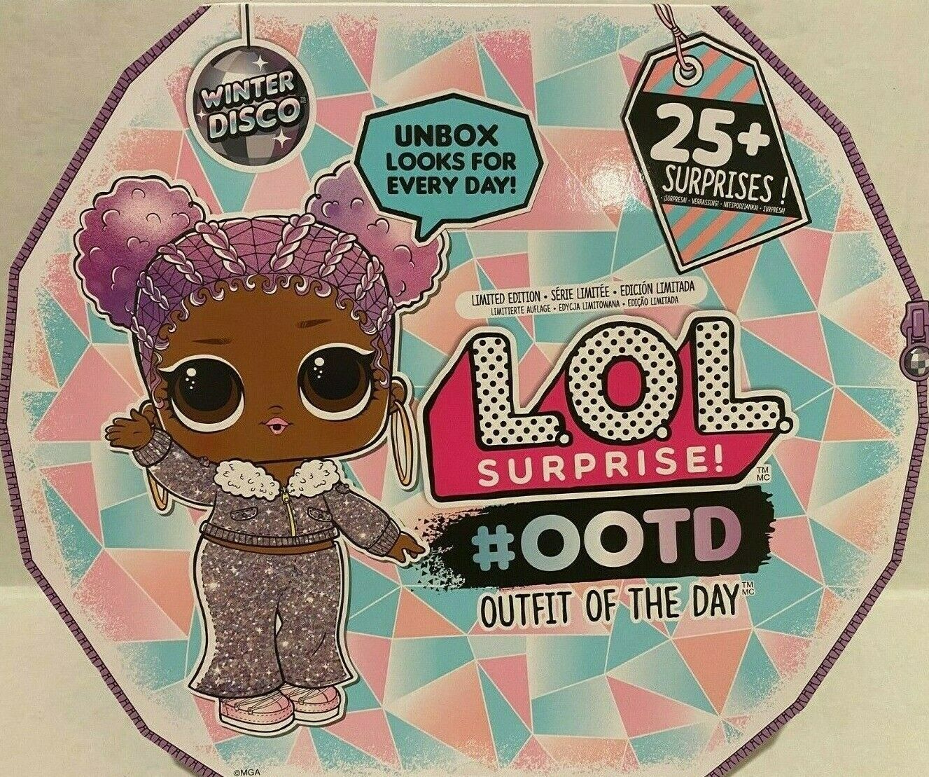 L.O.L. Surprise! Outfit of the Day Winter Disco + 25 surprises LOL AUTHENTIC - $55.85