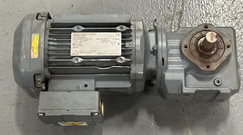 Sew-Eurodrive SA37 DRE80M4 Gearmotor 0.74HP W/Speed Reducer Box Ratio: 1... - $336.00