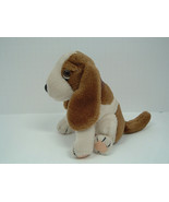 Hush puppies shoes  small basset hound stuffed puppy with collar  - $19.75