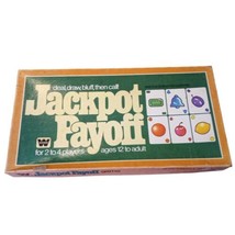 Vtg Jackpot Payoff Board Game Deal Draw Bluff Then Call 1979 Complete Wh... - £14.63 GBP