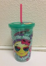 10OZ. REUSABLE BPA FREE &quot;LITTLE MISS SUNSHINE&quot; PRINTED CUP, FREE SHIPPING - £10.10 GBP