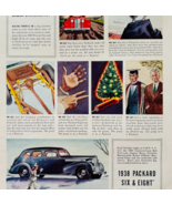 1938 Packard Six And Eight Car Advertisement Automobilia Antique Ad E90D1 - €25,68 EUR