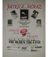Patrick Moraz De Moody &#39;Blues&#39; Et Yes Handbill Poster-
show original tit... - $165.11 MXN