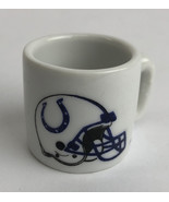 Vintage NFL Mini Coffee Cup Mug Indianapolis Colts 1.25&quot; Collectible Min... - $13.46 CAD