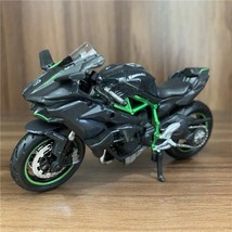 1:12 Scale For Kawasaki Ninja H2 R Diecast Racing Model Gift Motorbike Boys Toy - £21.32 GBP