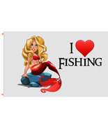 I Love Fishing. Fishing Flag 90x150cm 3x5ft Decor Best Banner - €12,03 EUR