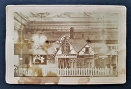 antique PHOTOGRAPH ELIZABETH GOOSE model HOUSE mother goose elizabeth fo... - £53.69 GBP