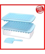 2 Pack BPA-Free Ice Cube Trays with Lid &amp; Bin - Perfect for Mini Nugget Ice - $537.71 MXN