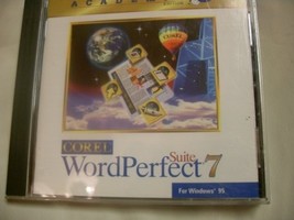 Corel Word Perfect Suite 7 ~ Academic Edition - $13.98