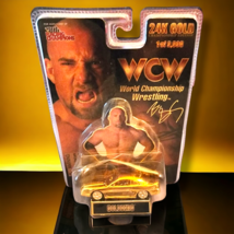 Racing Champions 1998 Wcw Goldberg 24K Gold Plated Die Cast 1:64 Car 1 Of 9,998 - £9.22 GBP