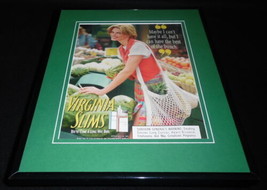 1993 Virginia Slims Cigarettes Woman Shopping Framed 11x14 ORIGINAL Advertisemen - £27.39 GBP