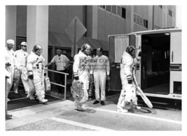 Apollo 11 Crew Walkout To Van For Countdown Demonstration 5X7 Photo - £6.63 GBP