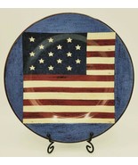 Warren Kimble Brandon House Sakura Spirit Of The Flag 8&quot; Stoneware Salad... - $168.17 MXN