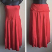 New Red Skirt / Dress Sz M Nwot strapless  - £19.57 GBP