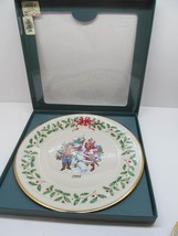 Lenox Annual Holiday Christmas Plate 1996 Letter of Santa  Sixth in Series +box - £30.54 GBP
