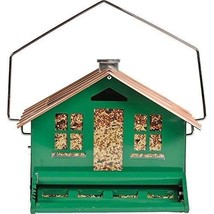 Bird Feeder Home Classic Chimney Removable Copper Metal Roof Hold 8 LBS New - £49.32 GBP