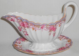 Spode IRENE PATTERN Gravy Boat w/Underplate MADE IN ENGLAND - $98.99