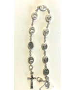 Sacred Heart of Jesus 1 Decade Rosary Bracelet,New from Bethlehem - £10.82 GBP