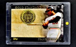 2012 Topps Gold Standard #GS-39 Frank Robinson HOF Baltimore Orioles Card - £1.62 GBP