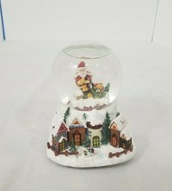 Santa Is Coming To Town Musical Snow Globe Music Box San Francisco Music... - $21.99
