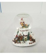 Santa Is Coming To Town Musical Snow Globe Music Box San Francisco Music... - $30.17 CAD