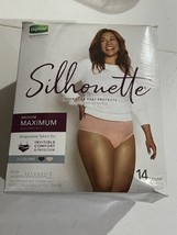 Medium Depends Silhouette Incontinence Underwear Women Maximum 14ct COMB... - £9.45 GBP