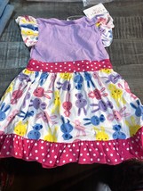 Girls Toddler Beautiful Pull Over Sundress; Lots Of Bunnies; Size 4T - $18.46