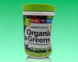 Purely Inspired Organic Greens Unflavored 8.54oz 24 Servings Squished 10/24 - $17.63
