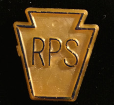 Vintage 1960s Plastic Lucite RPS Republican Progress Squad State Committee of Pe - £17.13 GBP