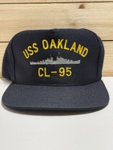Vintage USS Oakland MILITARY Hat CL-95 Ship Hat New Unworn Made In USA S... - $29.60