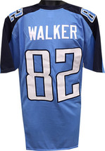 Delanie Walker unsigned Light Blue Custom Stitched Pro Style Football Je... - $37.95