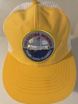 Vintage Uss Arizona Memorial Pearl Harbor Hat Cap Snap Back M/L - £15.51 GBP