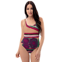 ONE-PIECE Swimsuit Olwen Ran By Vincente, Feat Marittella&#39;s Art - Handmade - £70.32 GBP