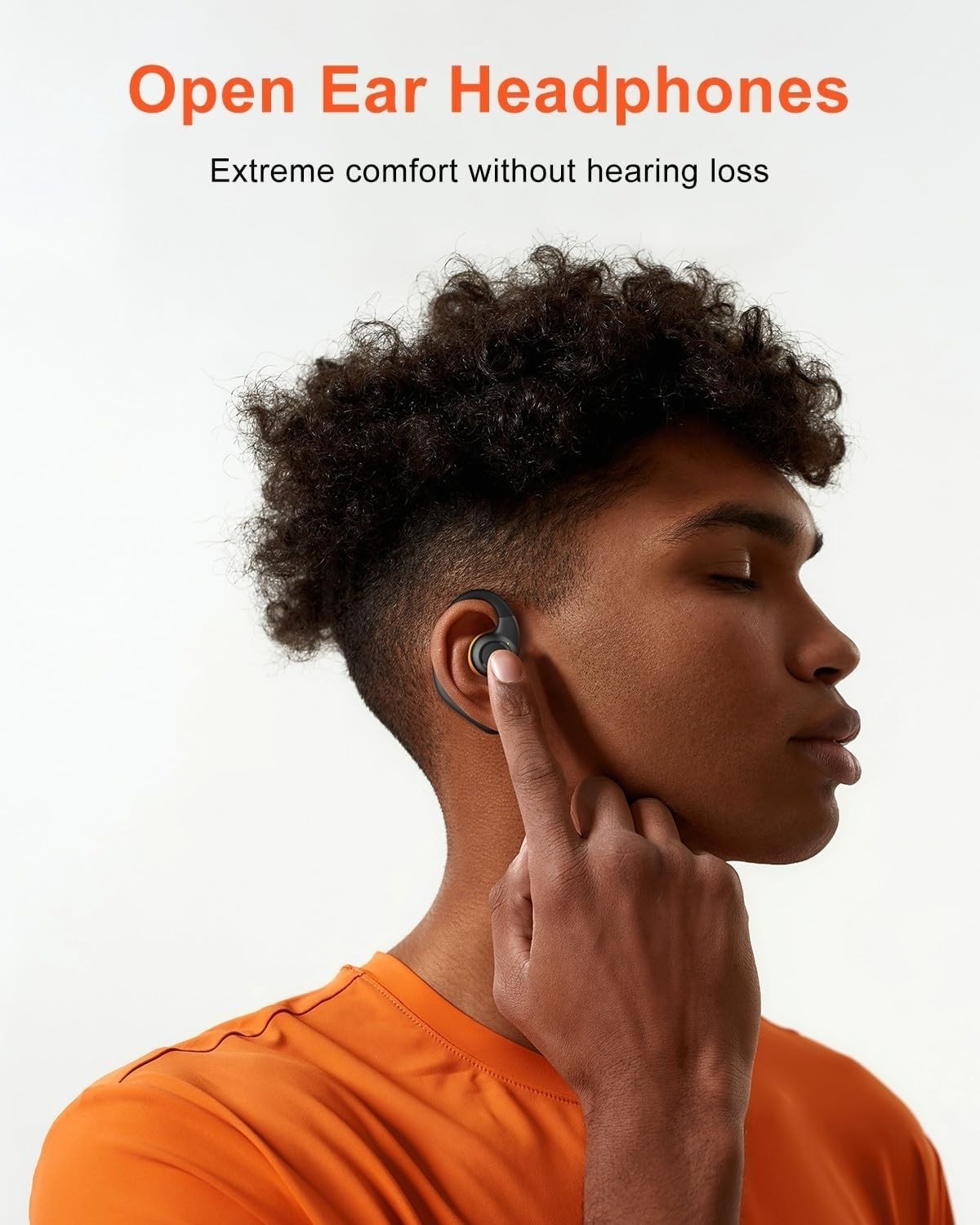 Open Ear Headphones Wireless Bluetooth 5.3, Open Ear Earbuds with Dual 16.2Mm Dy Item image 8