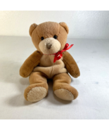 Vtg Mary Meyer 1996 Brown Teddy Bear 7&quot; Bean Bag Plush Stuffed Animal Do... - £13.95 GBP