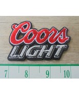 COORS LIGHT RED-SILVER-BLACK EMBROIDERED IRON ON PATCHES 3 1/8 X 2&quot; - £5.23 GBP