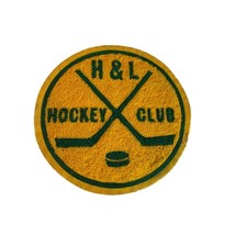 Vintage H&amp;L Hockey Club Patch 6 inch wide - £20.92 GBP