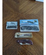 3 pc Frost Cutlery Knife LOT New Boxed FIRE FLY, EAGLE EYE III, 18-276R ... - $12.19