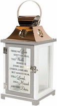 Carson Home Accents 57447 Walk Beside Us Memorial Remembrance Battery Po... - $39.91