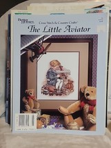 The Little Aviator Boy At Play Cross Stitch Pattern Chart - £4.43 GBP