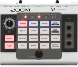 Zoom V3 Vocal Processor, Harmony, Pitch Correction, Reverb, Delay, 16 Studio - £259.78 GBP