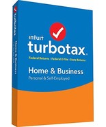 Intuit TurboTax Home &amp; Business 2018 Tax Preparation Software - $123.14 CAD