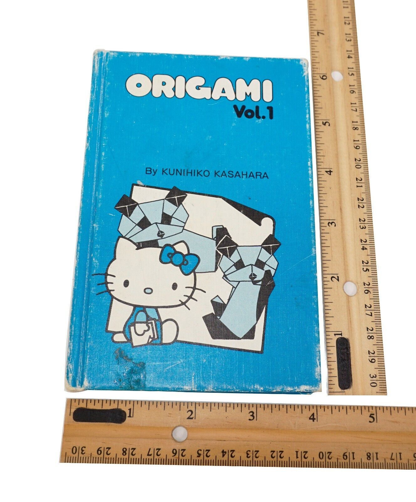 Primary image for RARE Vintage - Sanrio Hello Kitty Origami Vol 1 Book - Kunihiko Kasahara 1978