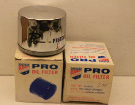 TWO LeMans Pro 01-0020C Oil Filters for Harley Davidson Motorcycle Repl 63782-80 - £15.39 GBP