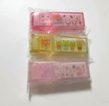 Roller Eraser With case Pink Panda Yellow Frog Pink Dog Retro Old Goods ① Cute - £17.62 GBP