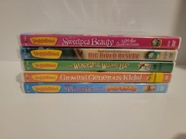 Veggie Tales DVD’s LOT OF 5 Christian Kids Show Childrens Religous - £11.59 GBP