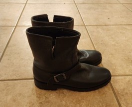 Frye Veronica Women Size 10 Black Boots With Sherpa Lining (Look At All Pics) - £54.43 GBP