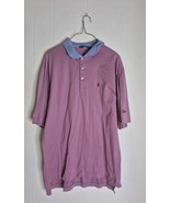 Ralph Lauren Polo Golf Striped Shirt Men&#39;s Size L Pima Cotton - $408.17 MXN